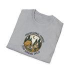 Professional Camper Zero Survival Skills T-Shirt | Camping Graphic Tee