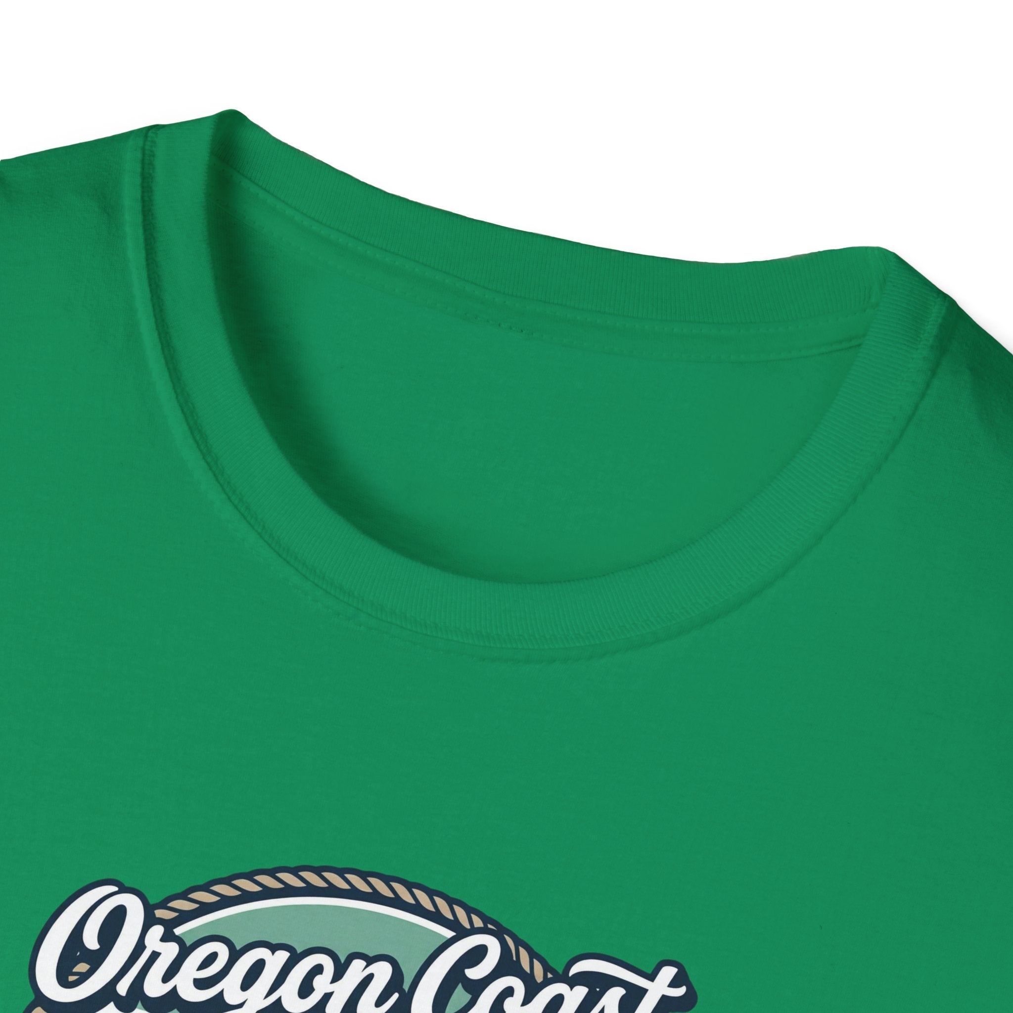 Oregon Coast Lighthouse Waves T-Shirt | Coastal Sunset Badge