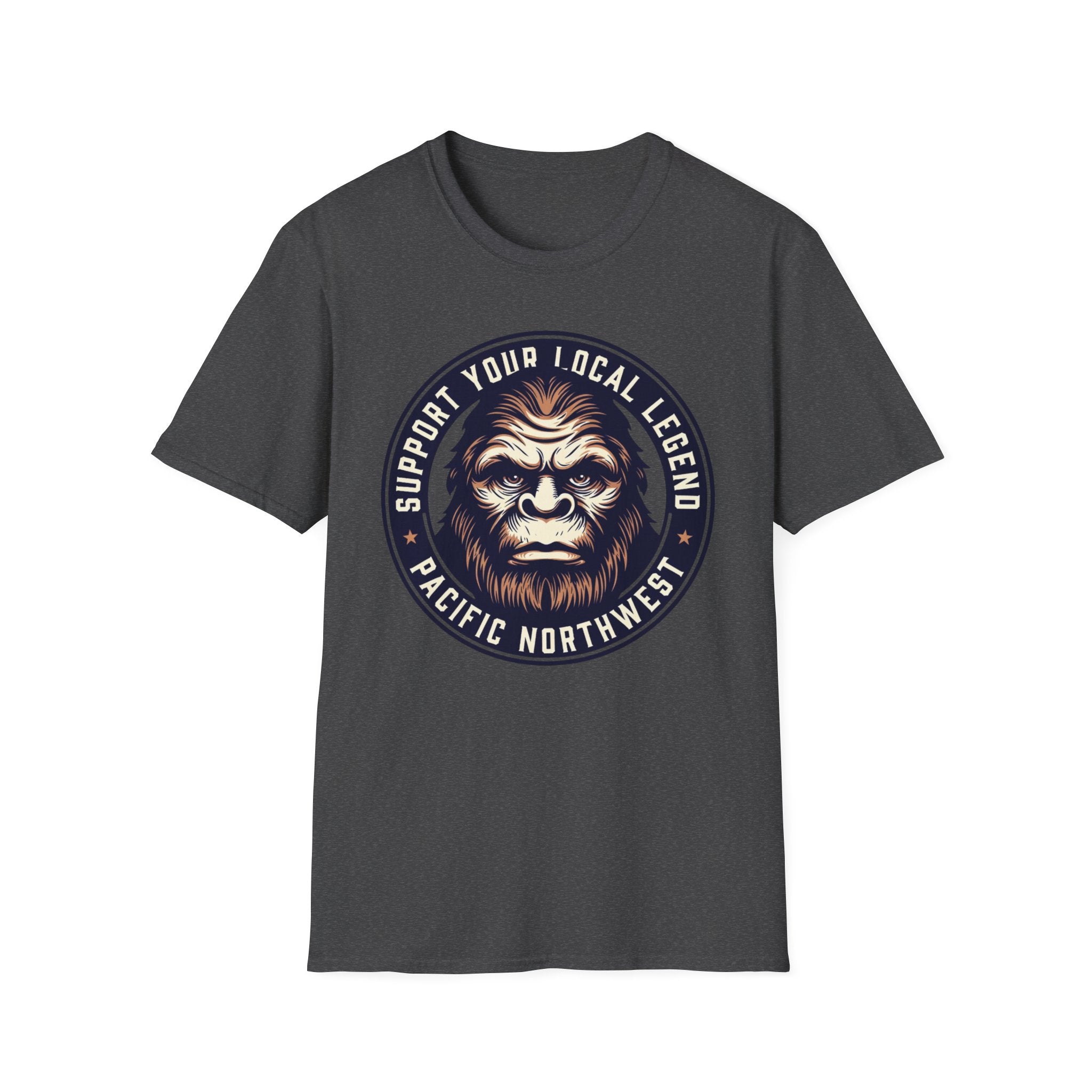 Support Your Local Legend Bigfoot T-Shirt | Pacific Northwest Sasquatch Tee