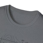 Earn The View T-Shirt | Hiking Adventure Typography Shirt