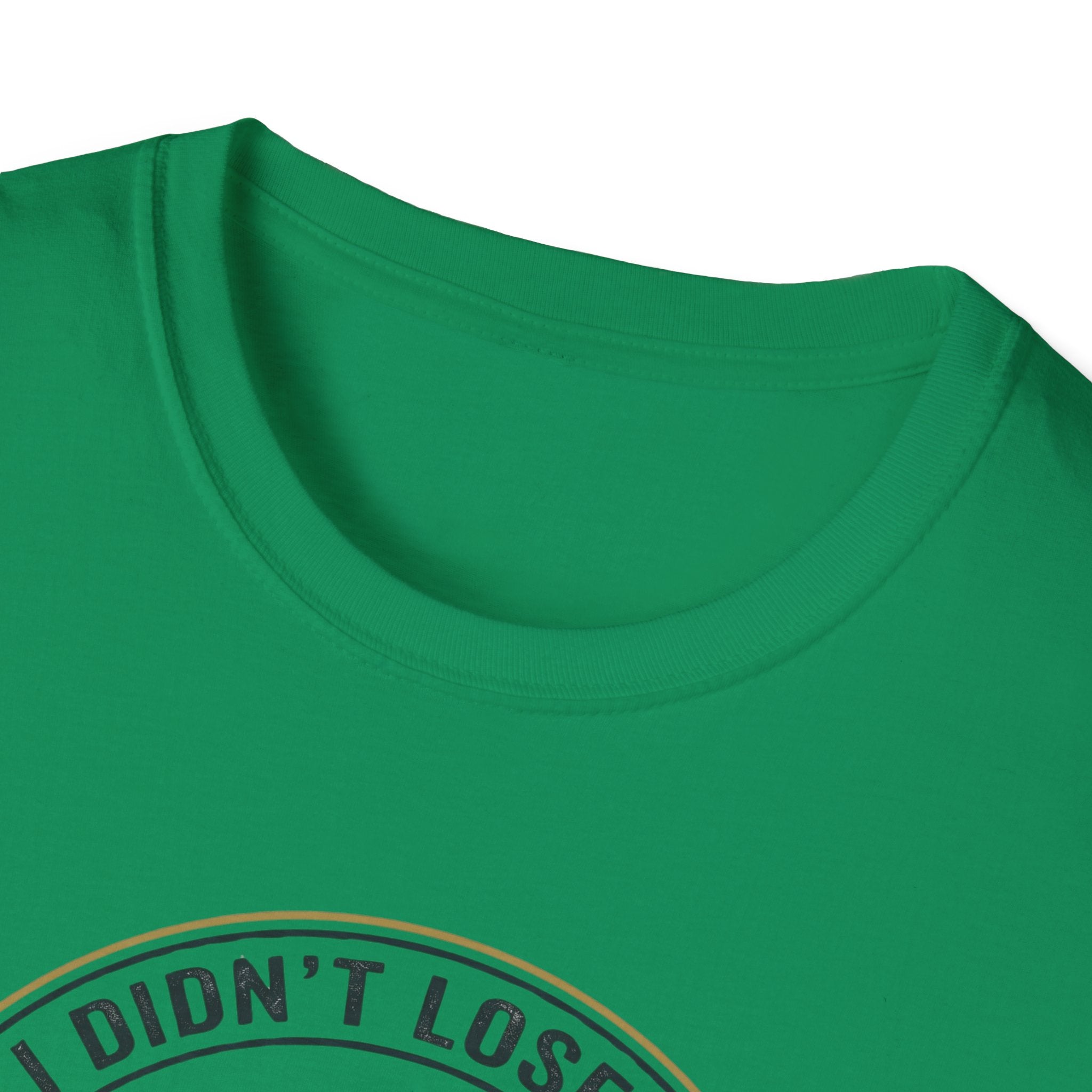 I Didnt Lose It I Escaped Legend Status T-Shirt | Bass Fishing Graphic