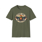 Find Me by the Fire T-Shirt | Campfire Mountains Camping Tee