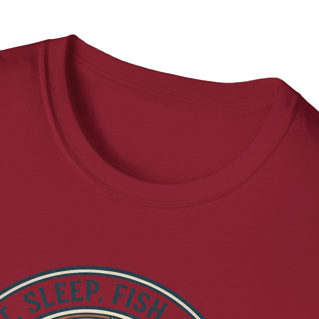 Eat Sleep Fish Repeat T-Shirt | Bass Fishing Graphic Tee