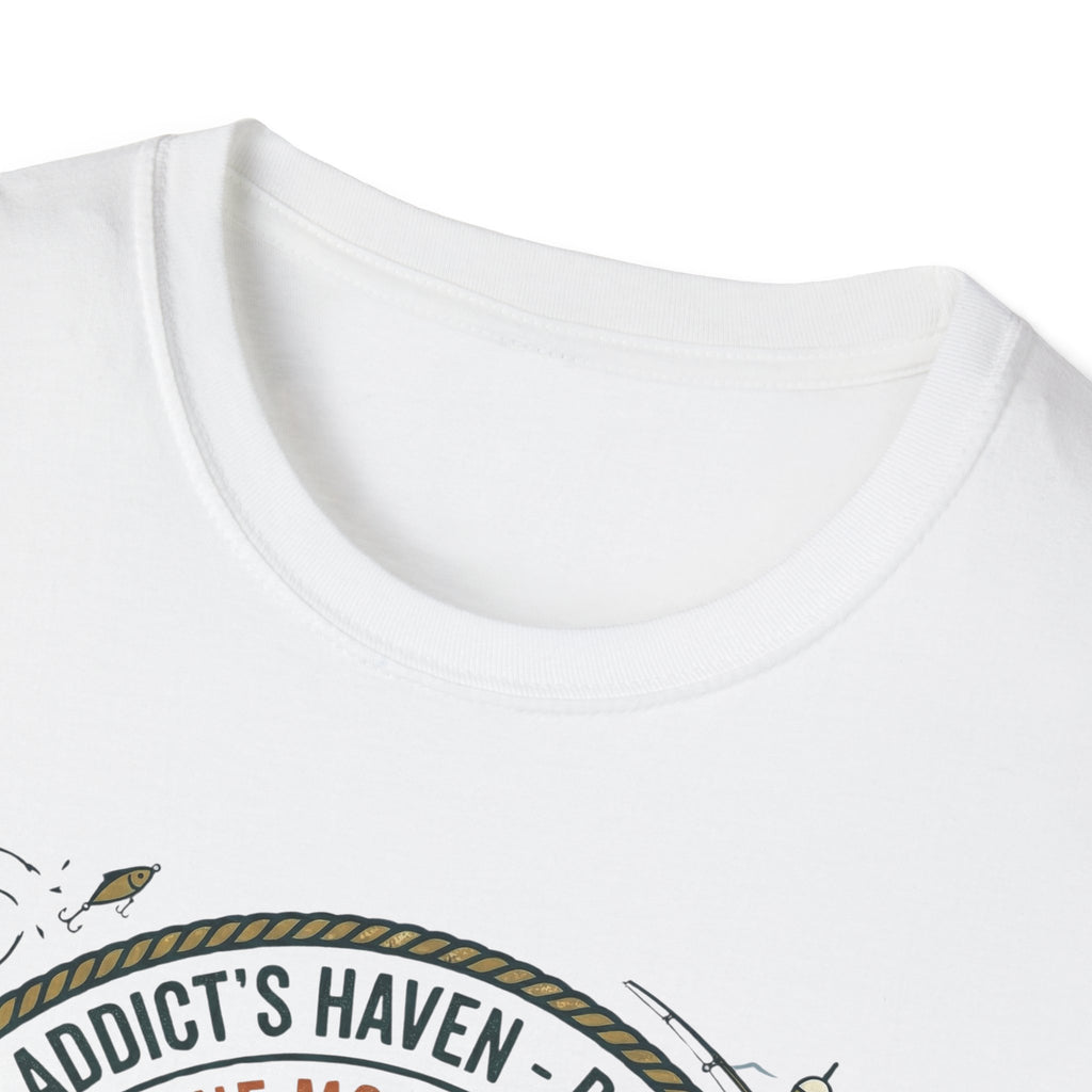 My Therapy Is Buying Tackle Fishing T-Shirt | Fishing Rod Reel Bait Angler Tee