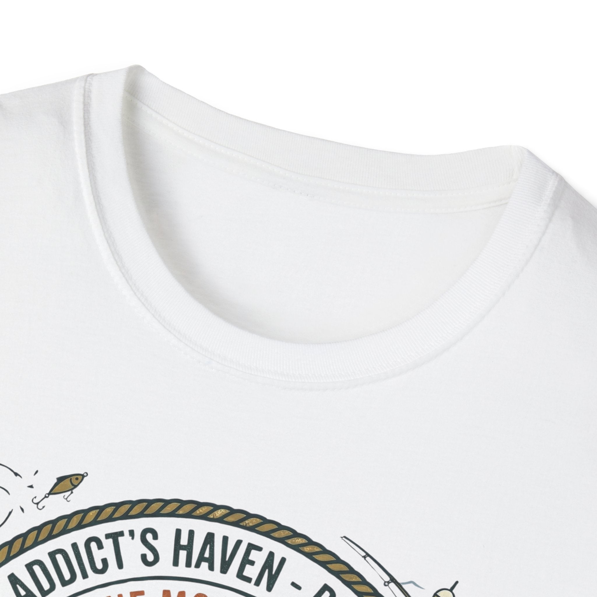 My Therapy Is Buying Tackle Fishing T-Shirt | Fishing Rod Reel Bait Angler Tee