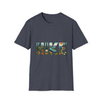 Hike nature typography T-Shirt | Outdoor hiking mountains forest design
