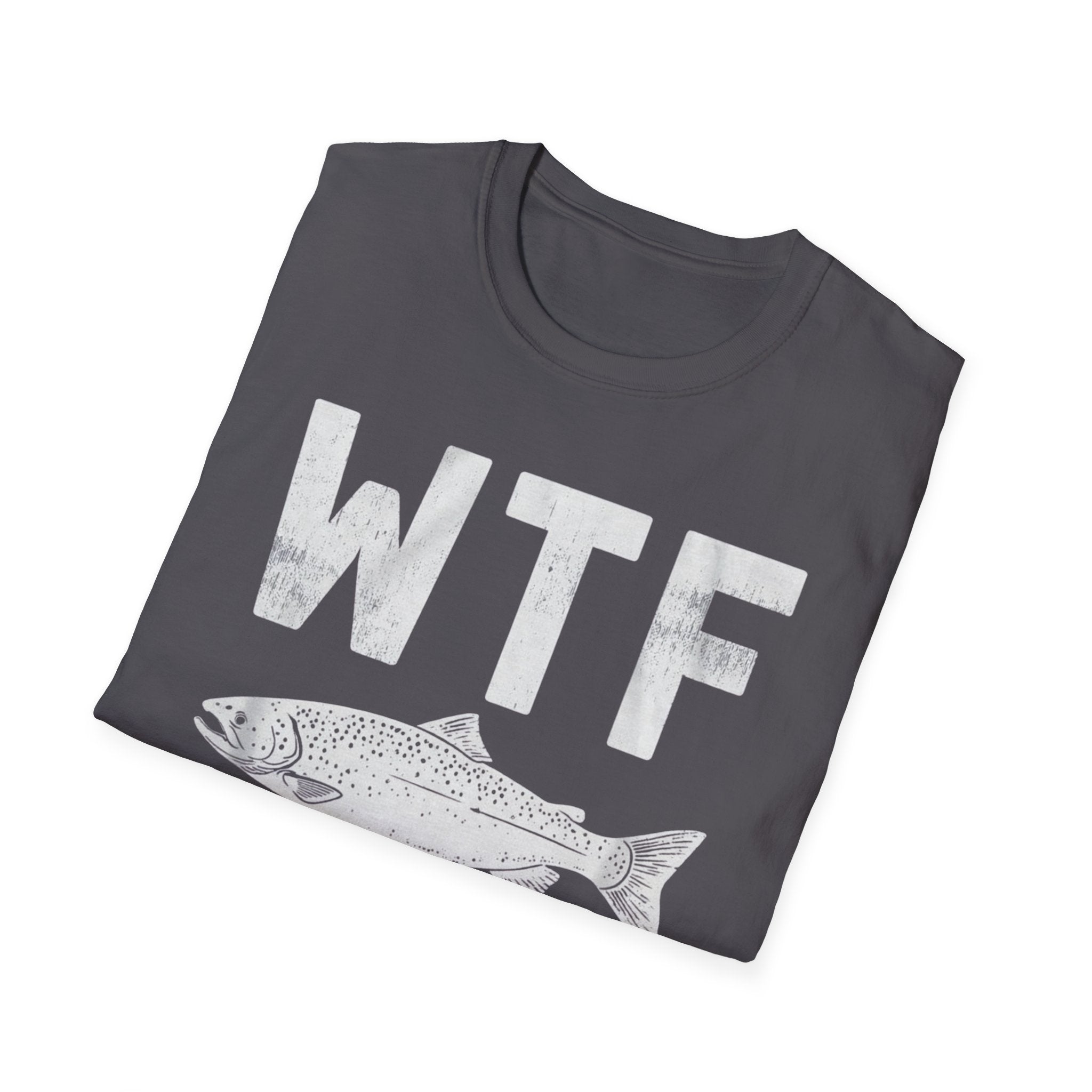 WTF Where's The Fish T-Shirt | Fishing Humor Tee