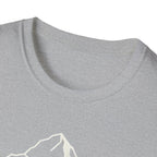Minimal Olive Branch T-Shirt | Small Chest Graphic, Botanical Tee