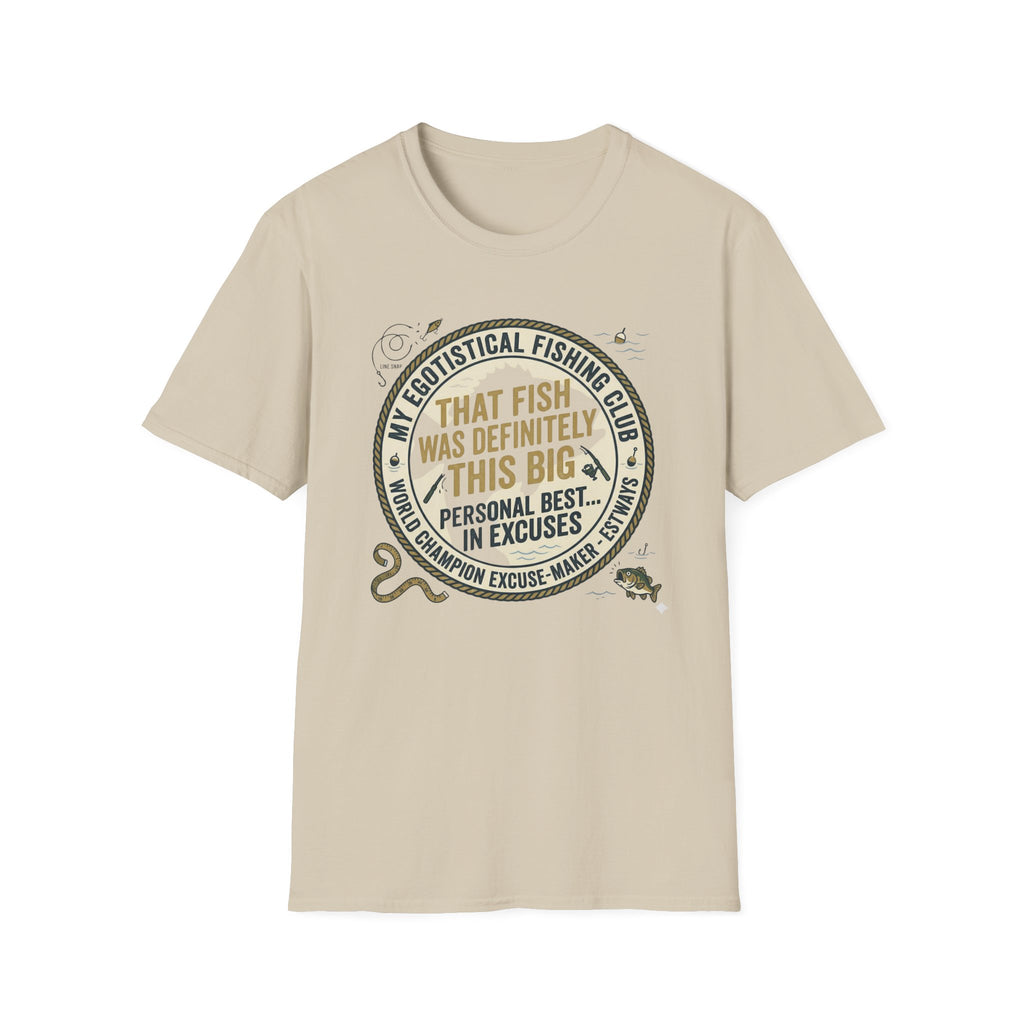 That Fish Was Definitely This Big T-Shirt | Fishing Humor Tee