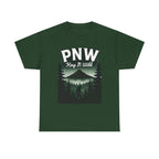 PNW Keep It Wild T-Shirt | Pacific Northwest Mountain Forest Tee