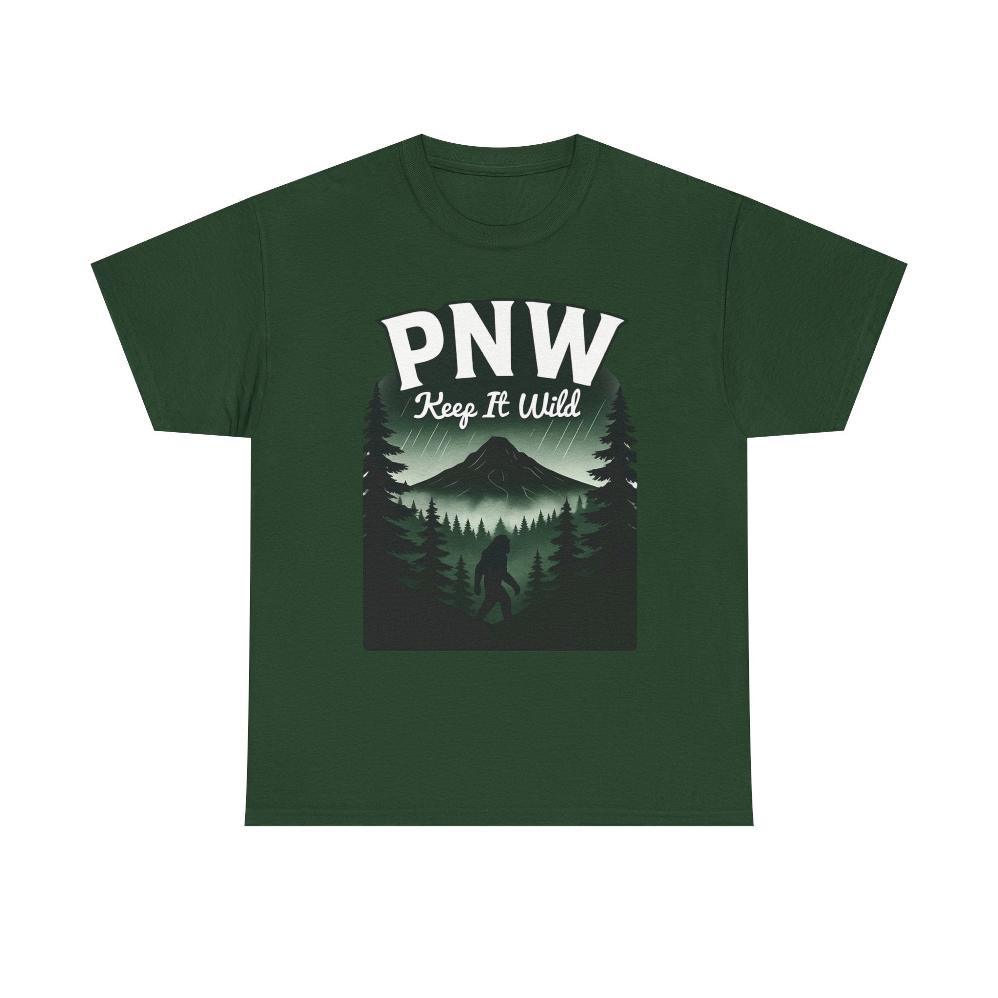 PNW Keep It Wild T-Shirt | Pacific Northwest Mountain Forest Tee