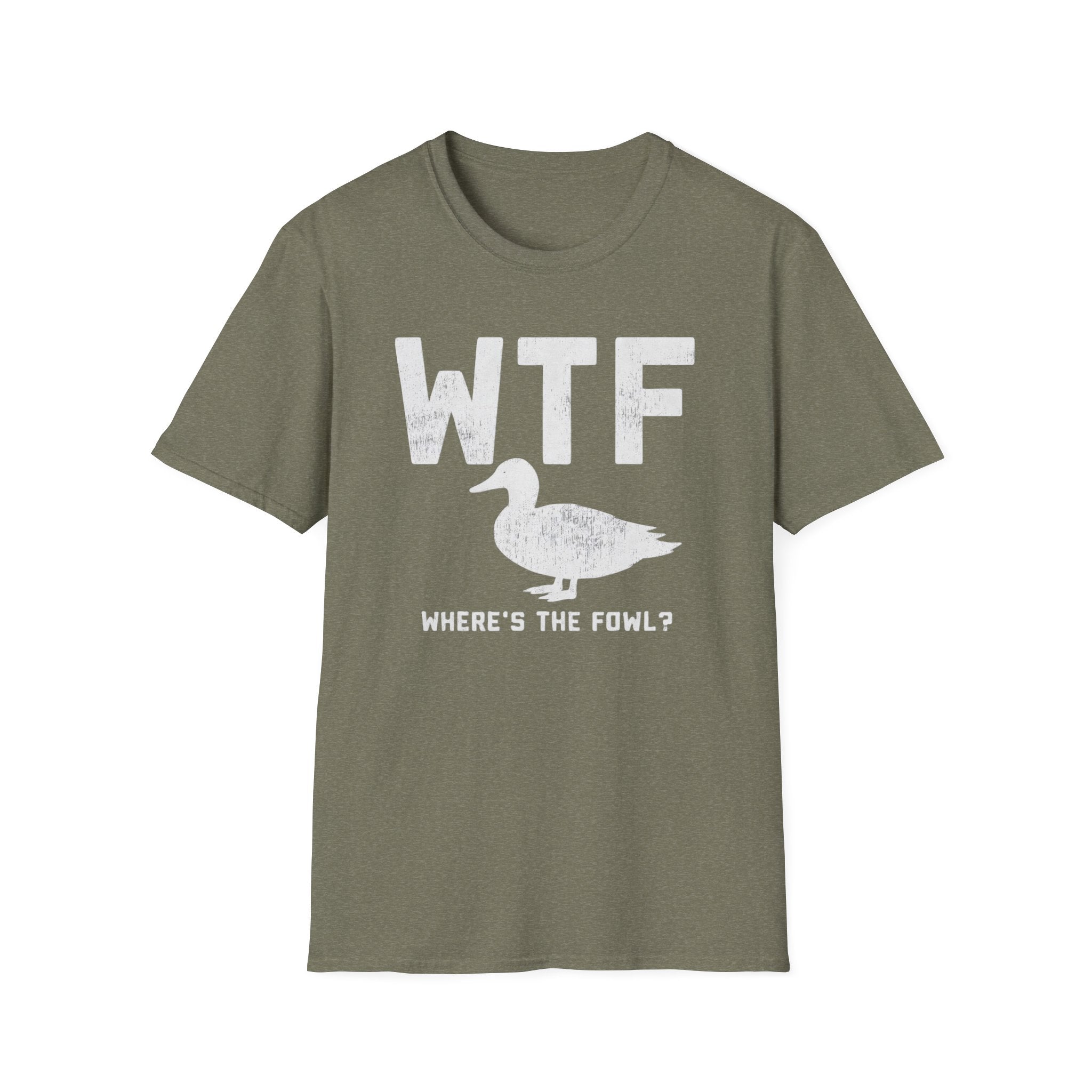 WTF Goose T-Shirt | Goose Illustration, Humorous Animal Tee