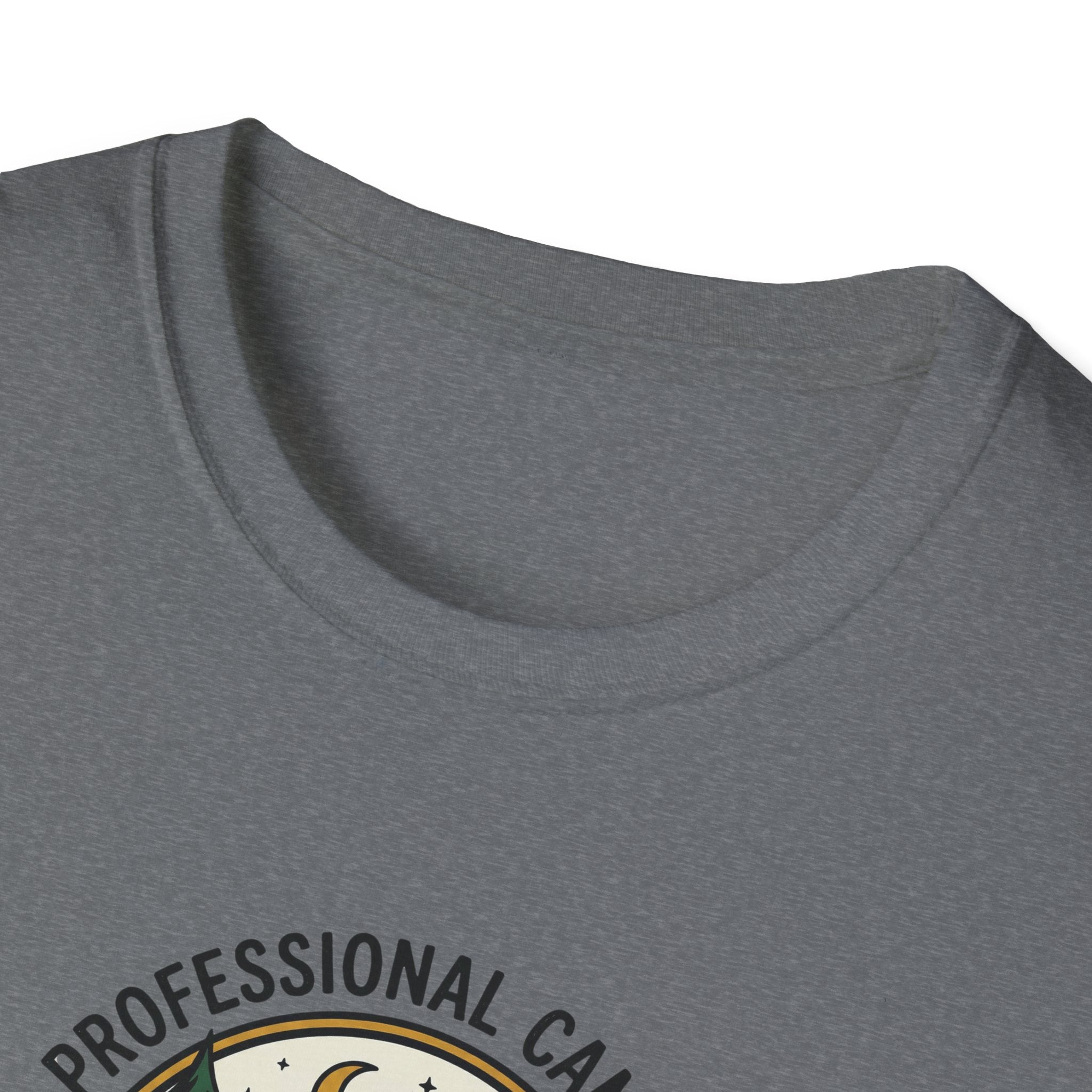 Professional Camper Zero Survival Skills T-Shirt | Camping Graphic Tee