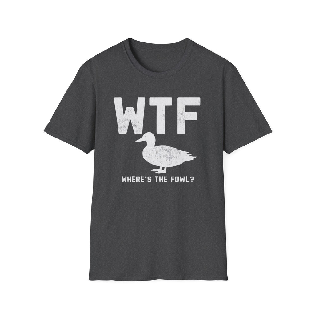 WTF Goose T-Shirt | Goose Illustration, Humorous Animal Tee