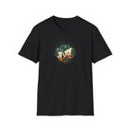 Camp Life tent campfire graphic T-Shirt | camping outdoors nature