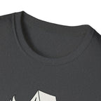 Guess Ill Stay camping tee | Tent and campfire graphic T-Shirt