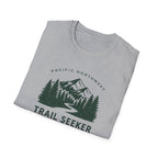 Trail Seeker Mountain Graphic T-Shirt | Pacific Northwest Hiking Tee