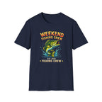 Weekend Fishing Crew T-Shirt | Bass Fish Illustration, Angler Tee