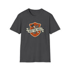 Seek The Wild emblem T-shirt | outdoor adventure badge design