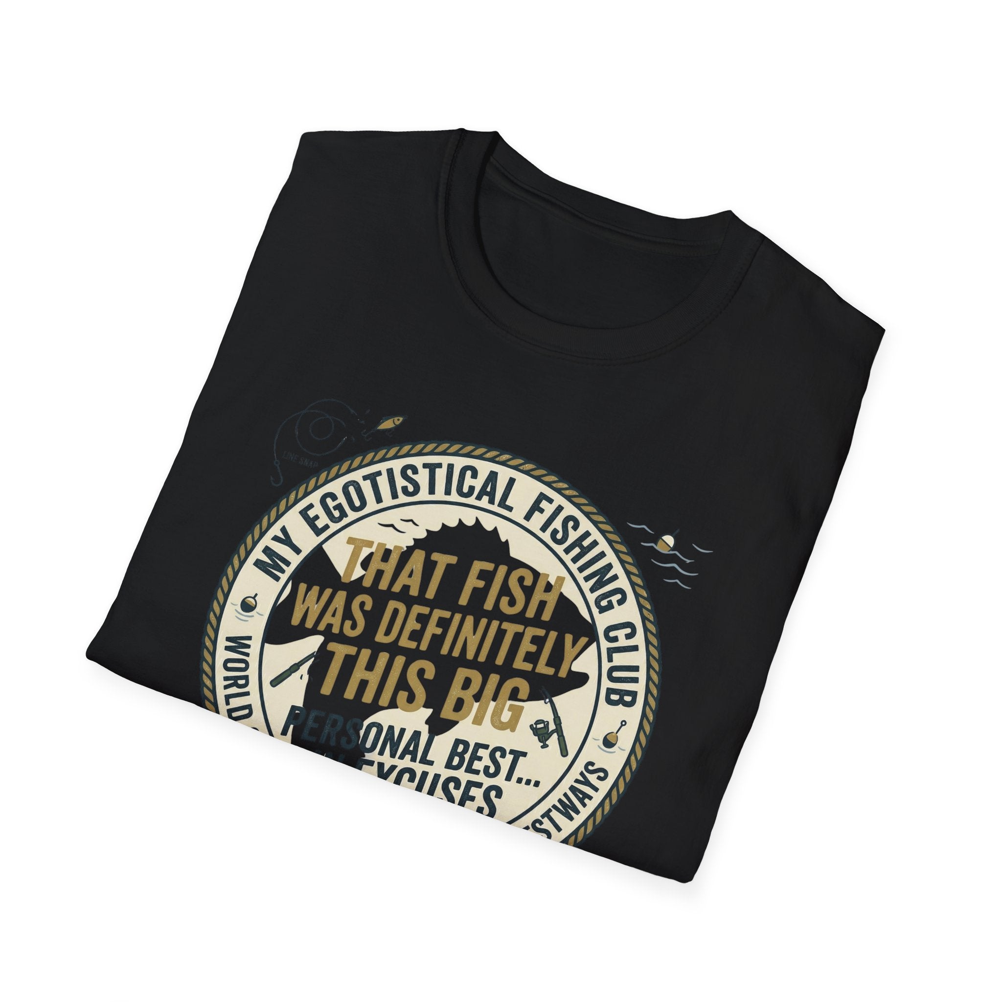 That Fish Was Definitely This Big T-Shirt | Fishing Humor Tee