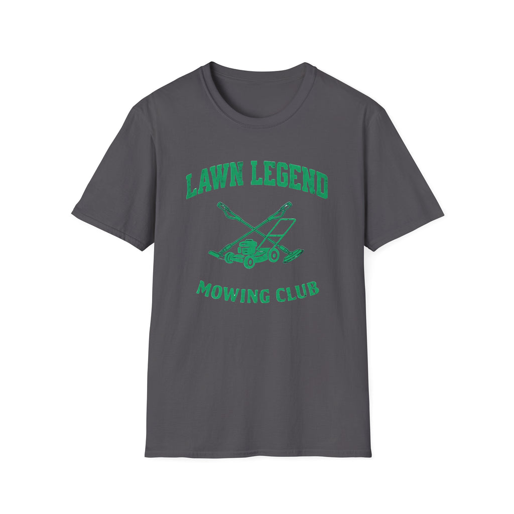 Lawn Legend Mowing Club T-Shirt | Gardening, Lawn Care Graphic Tee