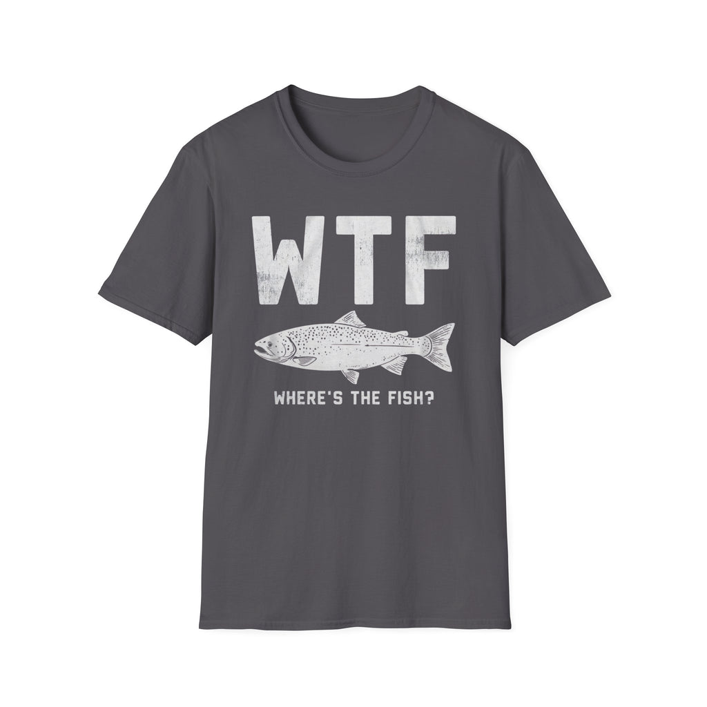 WTF Where's The Fish T-Shirt | Fishing Humor Tee