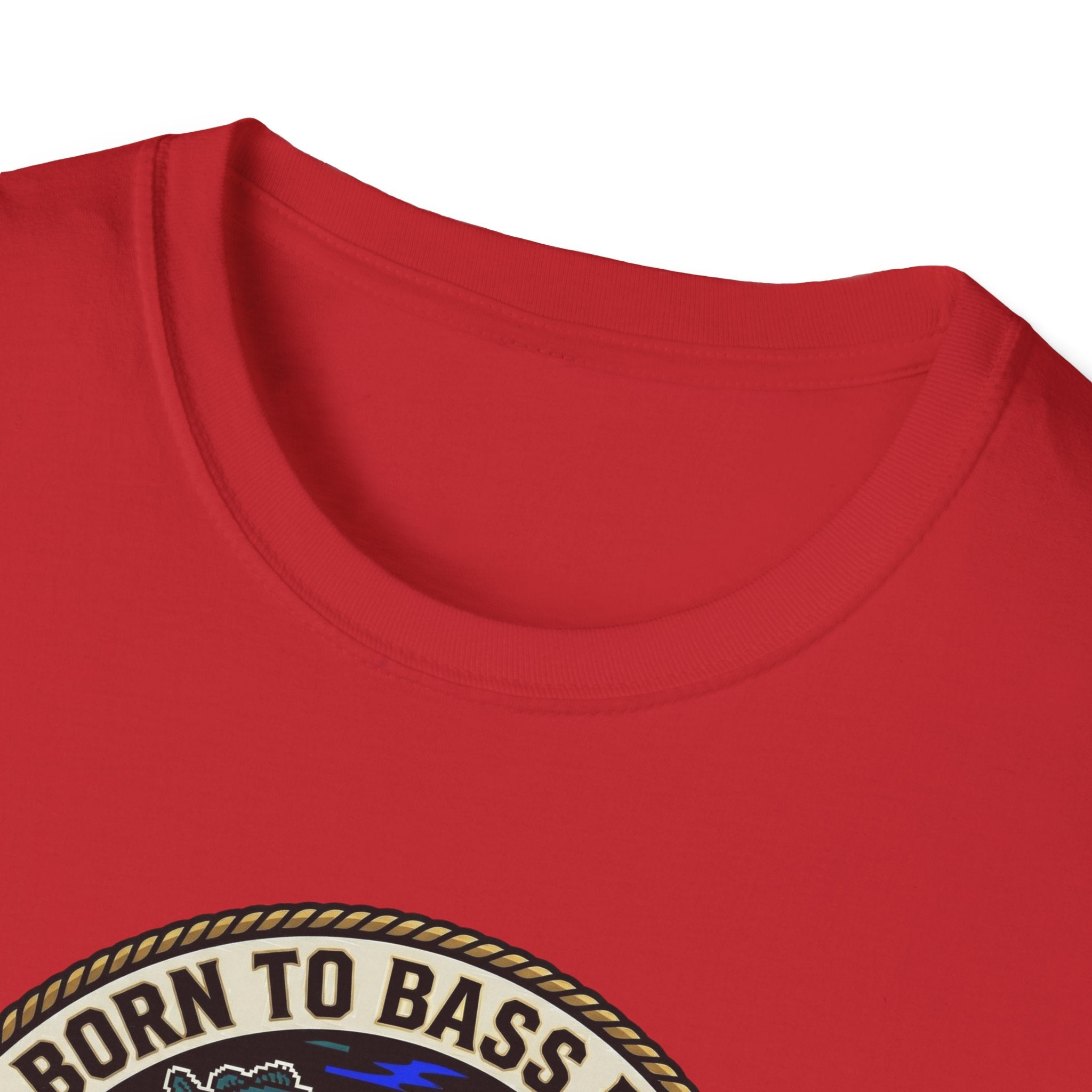 Born to Bass Fish graphic T-Shirt | Fishing Lure Illustration