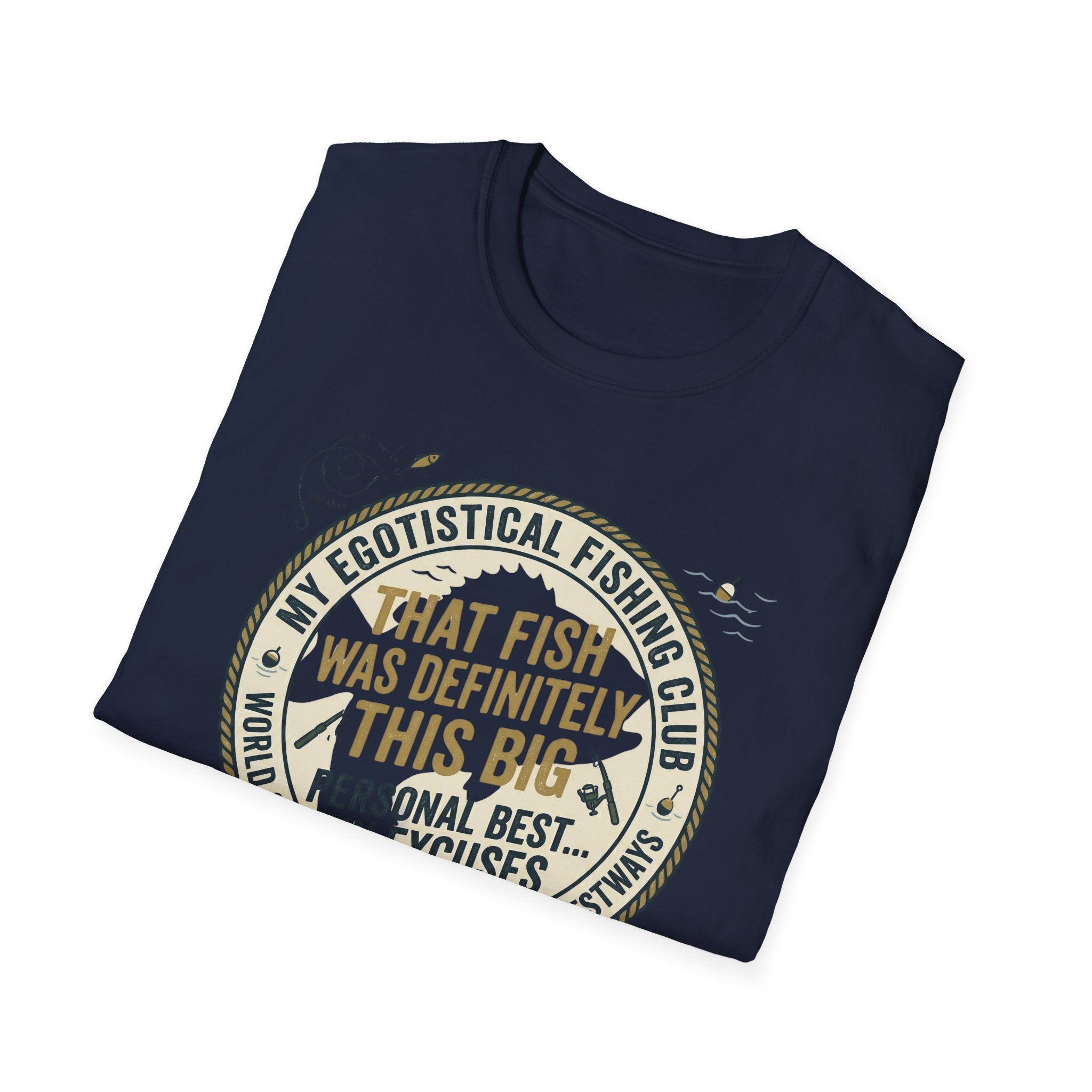 That Fish Was Definitely This Big T-Shirt | Fishing Humor Tee
