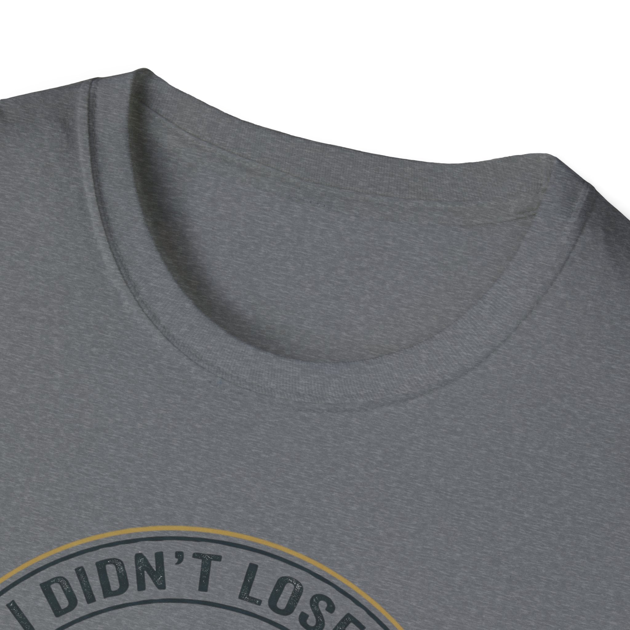 I Didnt Lose It I Escaped Legend Status T-Shirt | Bass Fishing Graphic