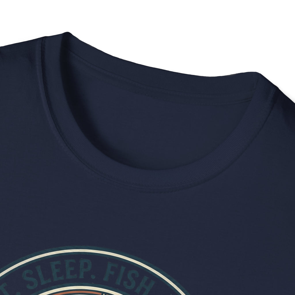 Eat Sleep Fish Repeat T-Shirt | Bass Fishing Graphic Tee