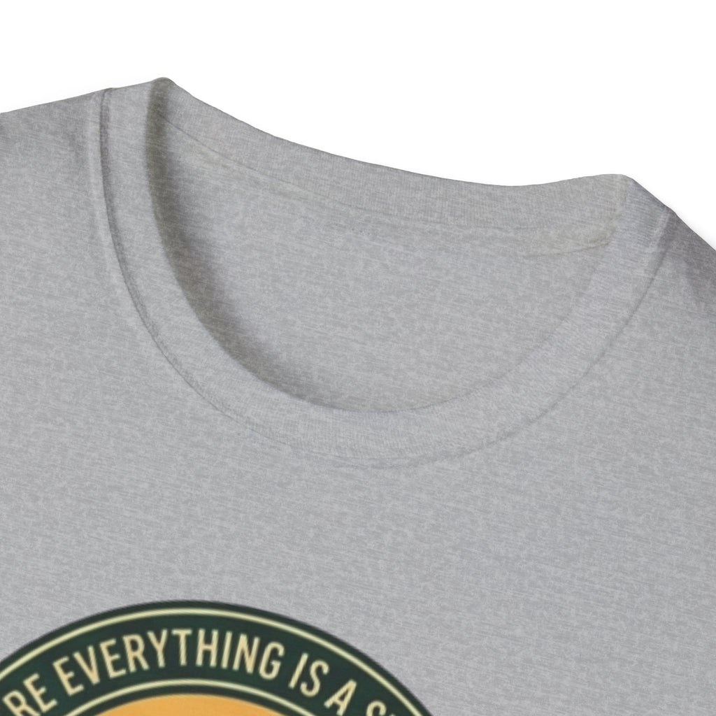 Camping Coffee Bear Chaos Unit T-Shirt | Campfire Woods Graphic