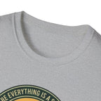 Camping Coffee Bear Chaos Unit T-Shirt | Campfire Woods Graphic