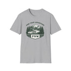 PNW Find Your Adventure T-Shirt | Pacific Northwest Camper Forest Design
