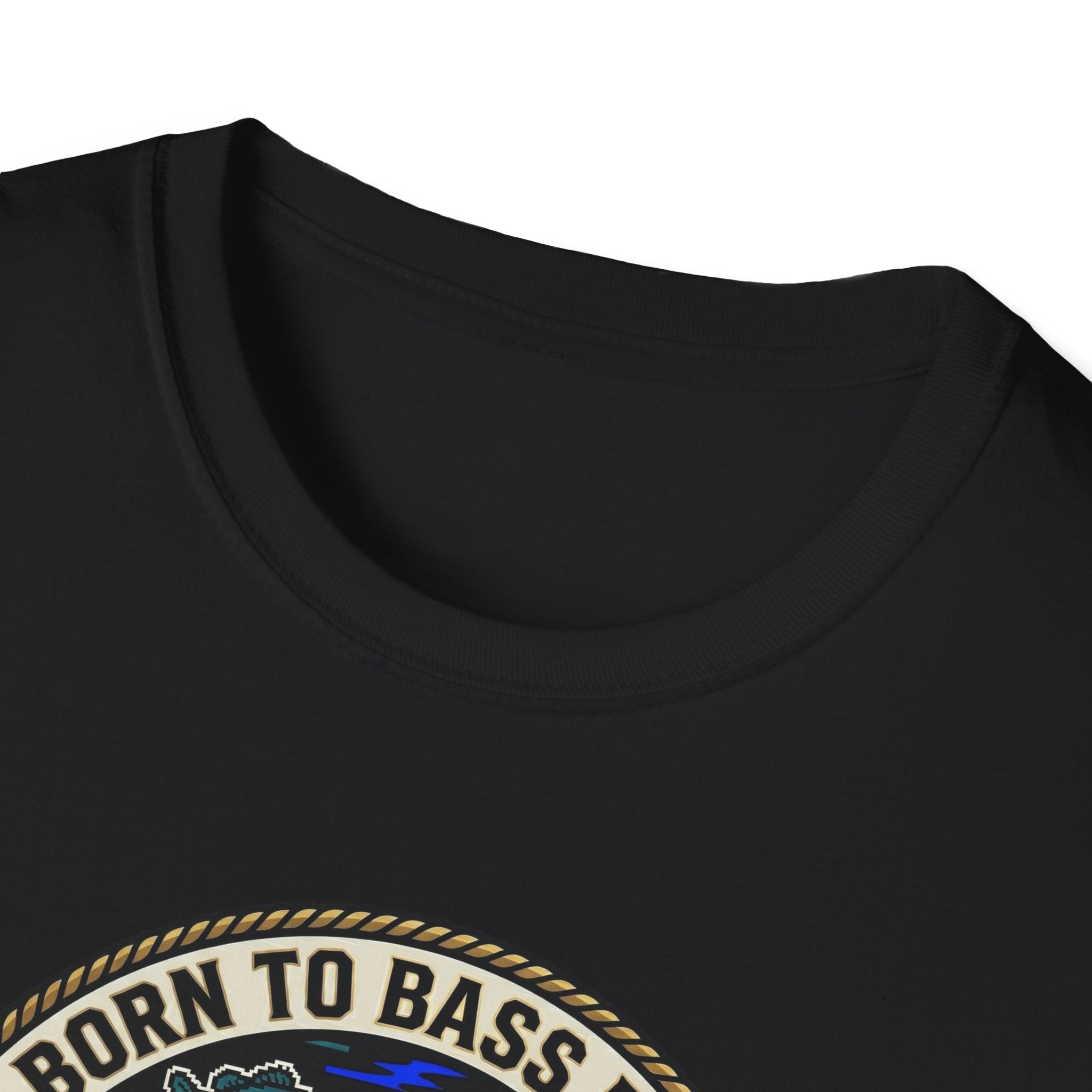 Born to Bass Fish graphic T-Shirt | Fishing Lure Illustration