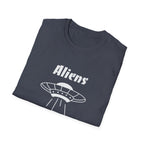 Aliens Exist T-Shirt | UFO Cow Abduction Graphic