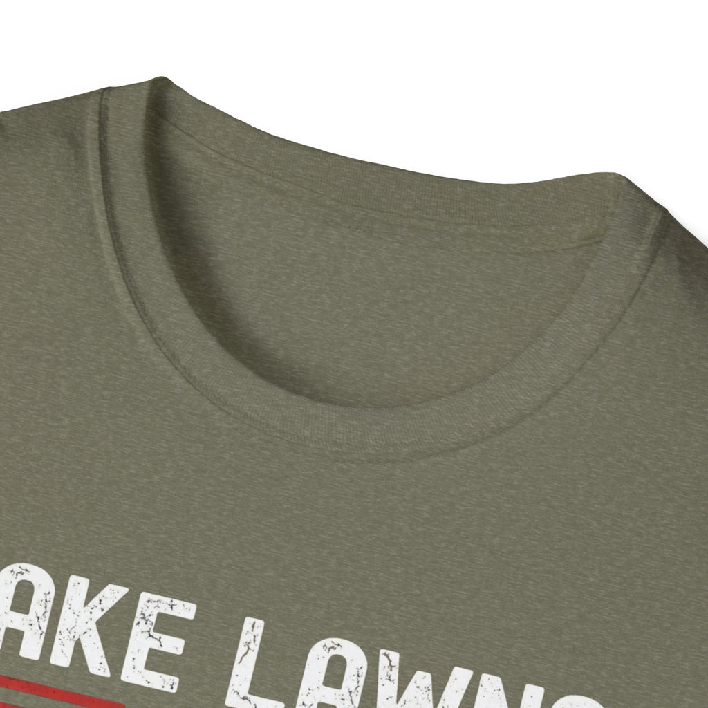 Make Lawns Great Again T-Shirt | Lawn Mower Graphic, Gardening Humor