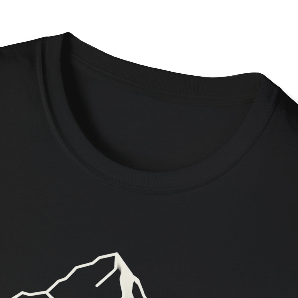 Minimal Olive Branch T-Shirt | Small Chest Graphic, Botanical Tee