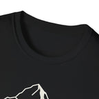 Minimal Olive Branch T-Shirt | Small Chest Graphic, Botanical Tee