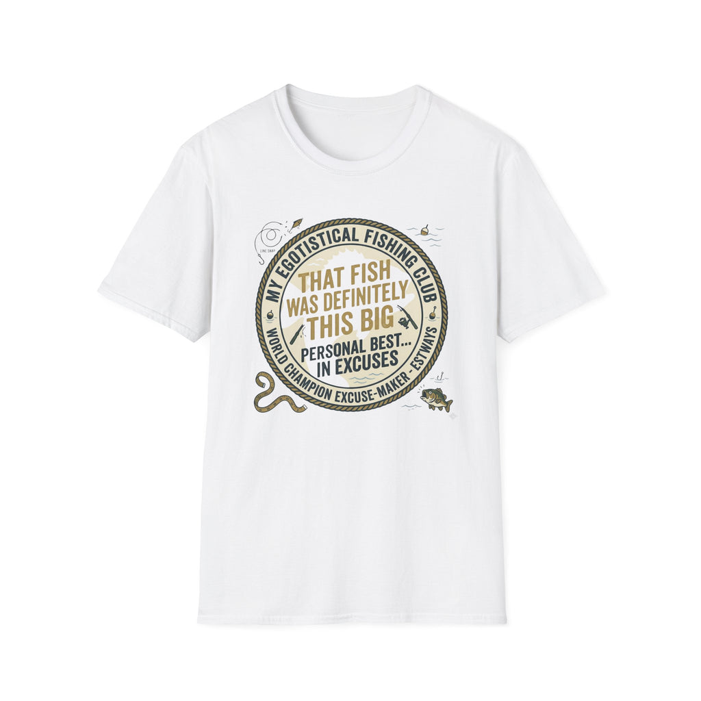 That Fish Was Definitely This Big T-Shirt | Fishing Humor Tee