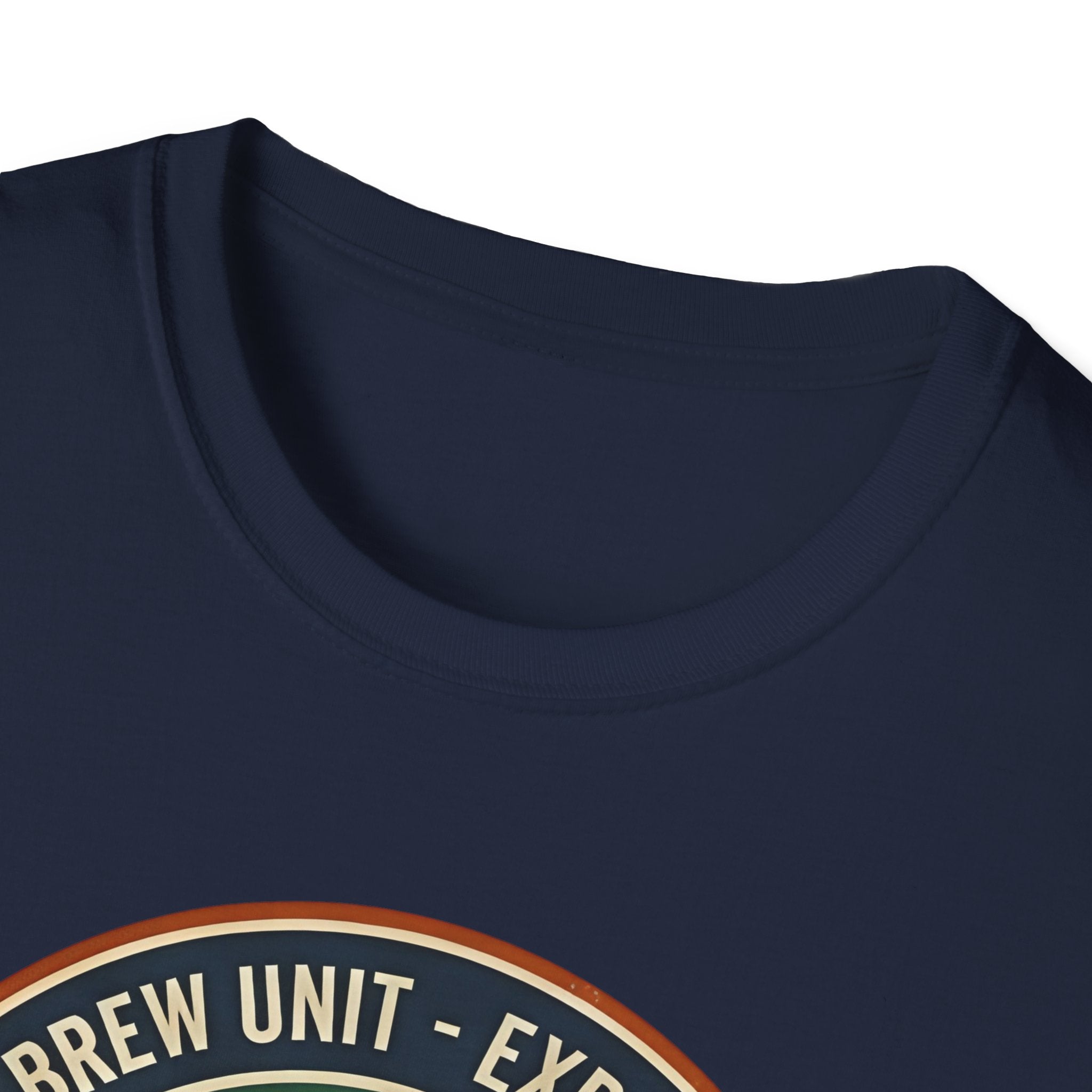 Stayed for the Coffee mountain camping badge T-Shirt | coffee hiking logo