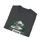 PNW Find Your Adventure T-Shirt | Pacific Northwest Camper Forest Design
