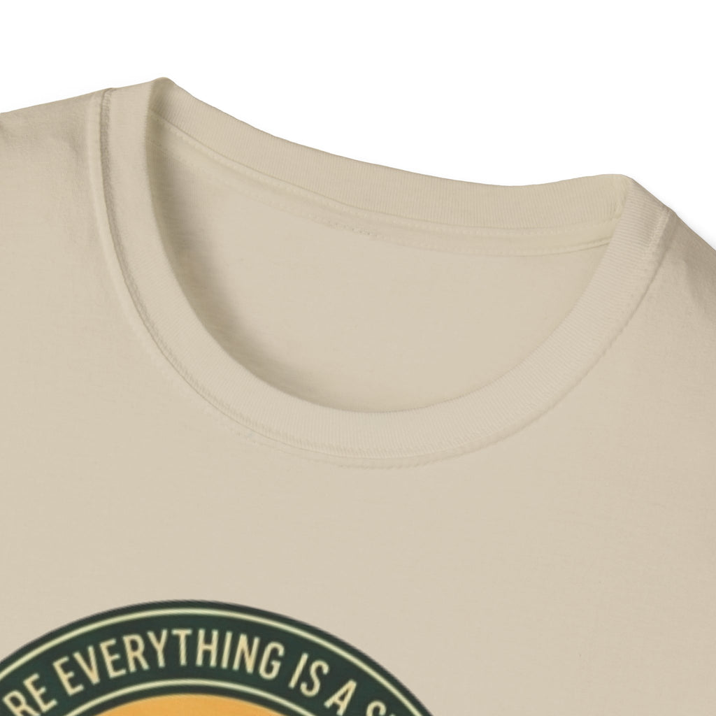 Camping Coffee Bear Chaos Unit T-Shirt | Campfire Woods Graphic