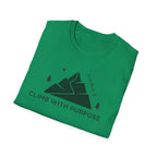 Climb With Purpose T-Shirt | Mountain Graphic Tee