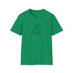 Professional Camper T-Shirt | Minimal Line Art Camping Design