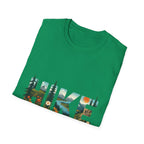 Hike nature typography T-Shirt | Outdoor hiking mountains forest design