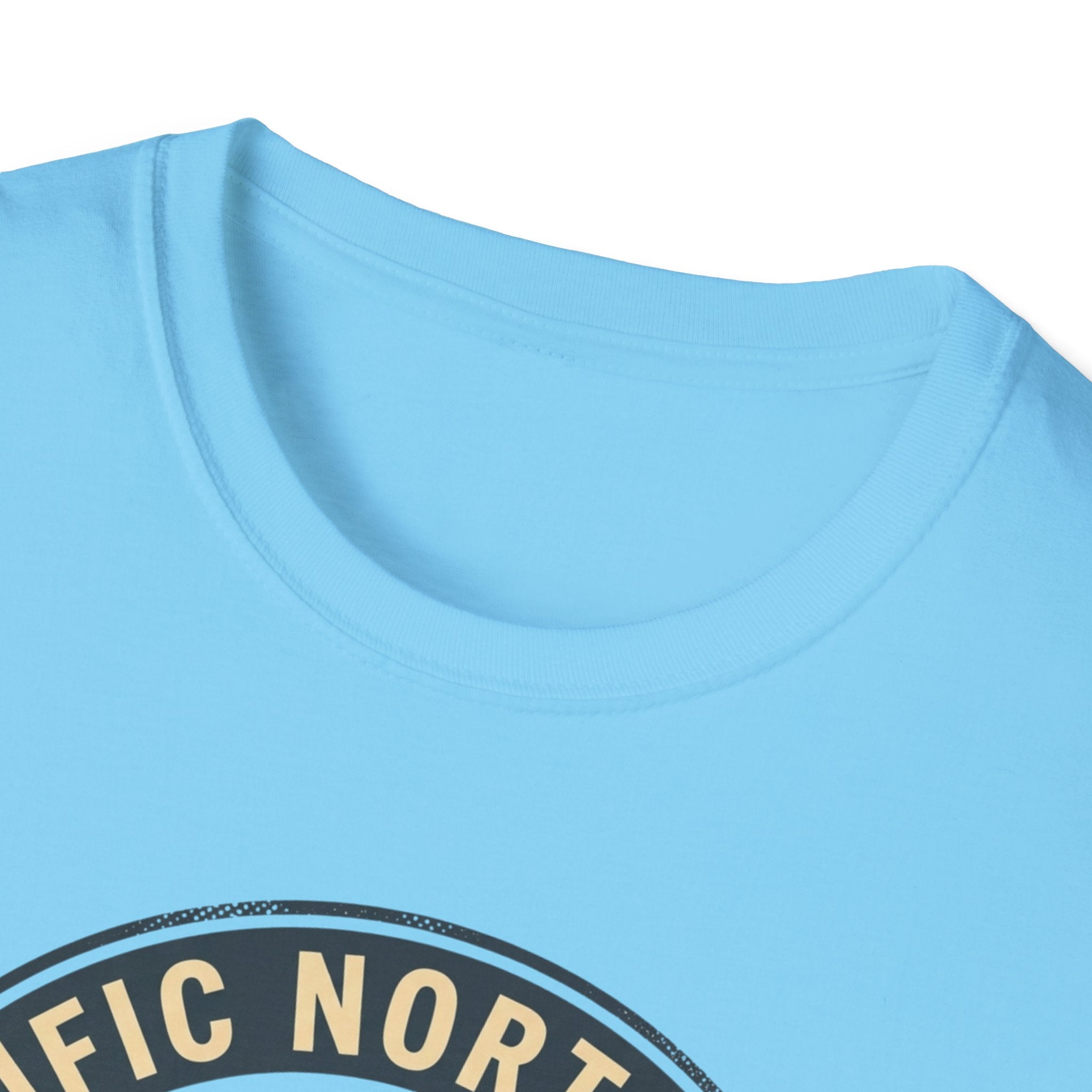 Pacific Northwest Mountain Pines T-Shirt | Upper Left USA graphic