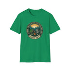 Camping Coffee Bear Chaos Unit T-Shirt | Campfire Woods Graphic