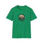 Stay Wild PNW T-Shirt | Mountain Sunset, Pine Trees, River Road