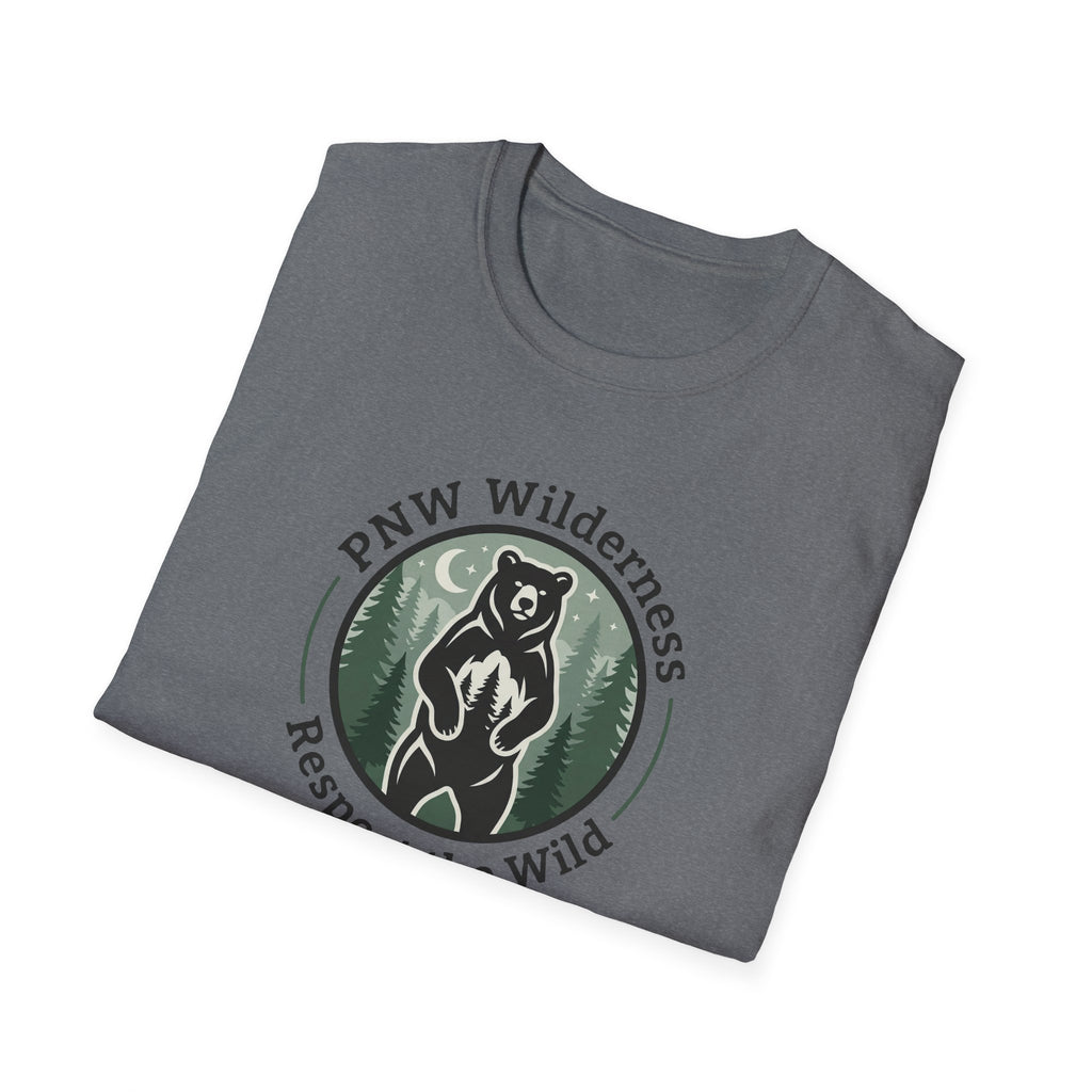 PNW Wilderness Bear Emblem T-Shirt | Respect the Wild