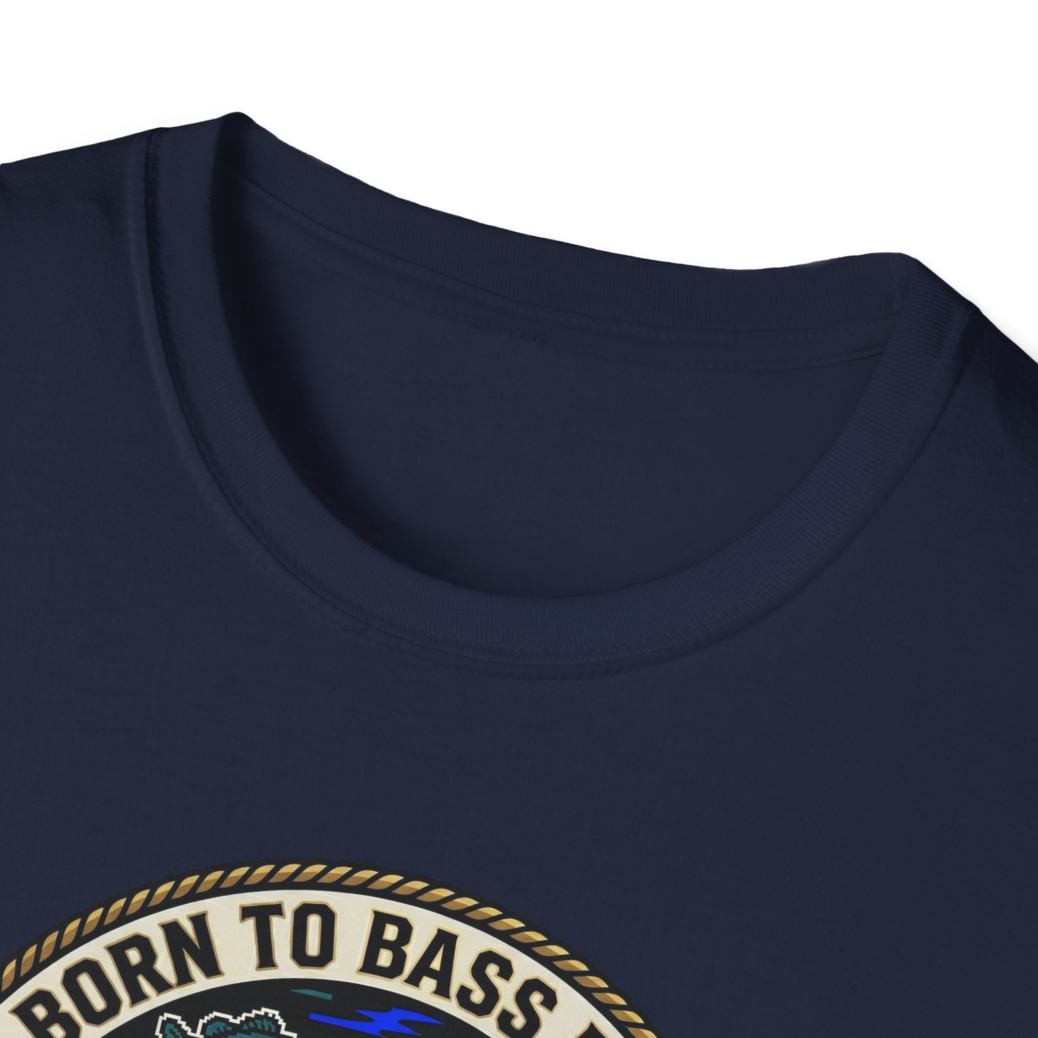 Born to Bass Fish graphic T-Shirt | Fishing Lure Illustration